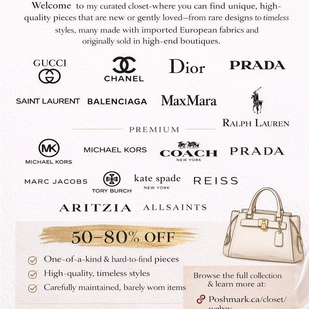 Welcome to our Luxury Fashion Marketplace 
Fashion divas, meet your new BFF.